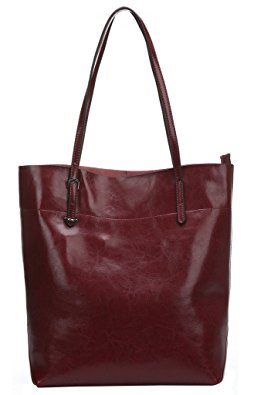 Melete Women's Handbag Genuine Leather Tote Shoulder Bags Soft Hot