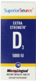 Superior Source Extra Strength Vitamin D 5000 IU Tablet 100 Count