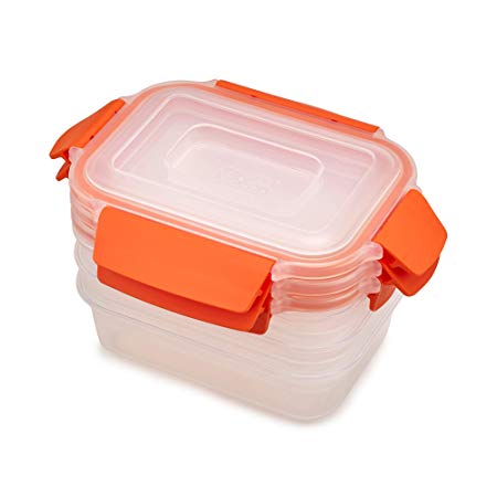 Joseph Joseph Nest Lock 3-Piece Storage Container Set (3 x 540ml) - Orange