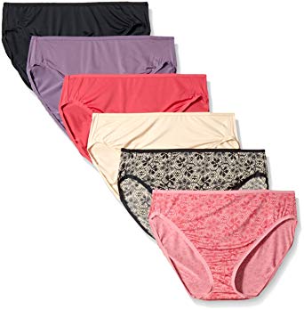 Fruit of The Loom Women's Microfiber Underwear Multipack (Assorted)