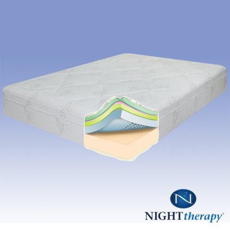 Night Therapy -12'' Therapeutic Pressure Relief Memory Foam Mattress - King - FREE SHIPPING To Contiguous 48 States!!!