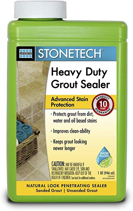 STONETECH Heavy Duty Grout Sealer, 1 Quart/32OZ (946ML) Bottle