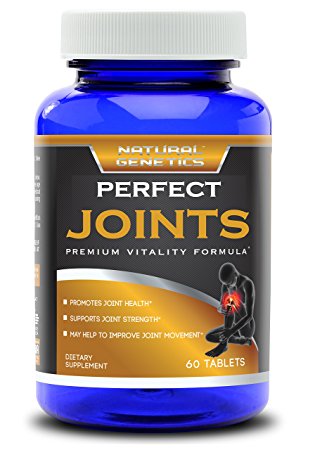 Best Joint Supplement PERFECT JOINTS - Premium Glucosamine Chondroitin MSM Formula with Over 20 Critical Nutrients to helps Relieve Joint Pain & Strengthen Movement Flexibility