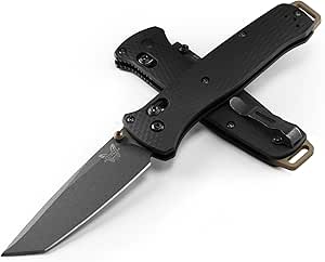 Benchmade - Bailout 537 Tactical Knife with Black Aluminum Handle (537GY-03)