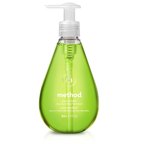 Method Gel Hand Soap, Cucumber, 12 Ounce