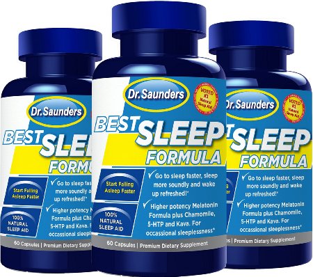 1 BEST All Natural Sleep Aid Pills - 60 Day Supply with 100 Money-Back Guarantee - Start Falling Asleep Faster Sleep More Soundly and Wake up Energized