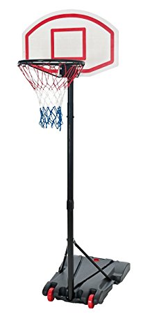 Fully Adjustable Free standing Basketball Back Board Stand & Hoop Set
