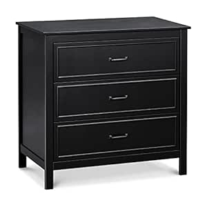 DaVinci Charlie 3-Drawer Dresser in Ebony