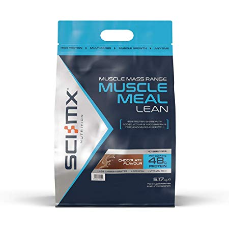 SCI-MX Nutrition MUSCLE MEAL LEAN, Protein Powder Lean Shake, 5.17kg, Chocolate, 47 Servings