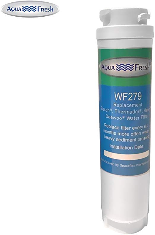 Aquafresh WF279 Replacement for Bosch 644845 Ultra Clarity, Haier 0060820860, Miele KWF1000 Refrigerator Water Filter (1 Pack)