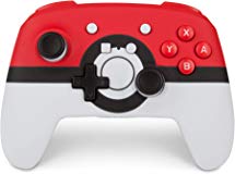 PowerA Enhanced Wireless Controller for Nintendo Switch: Pokemon Poke Ball Red - Nintendo Switch