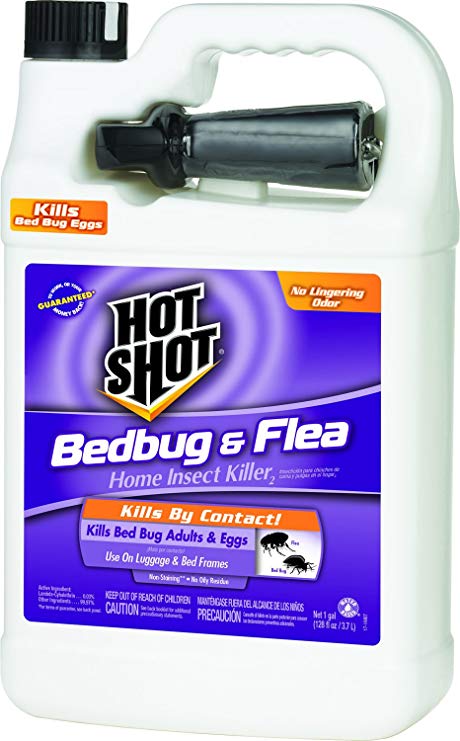 Hot Shot Bedbug & Flea Home Insect Killer2 (Ready-to-Use) (HG-96190) (Pack of 4)