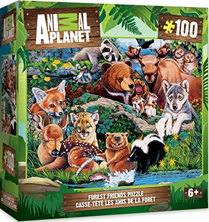 Animal Planet - Forest Friends 100Pc Puzzle