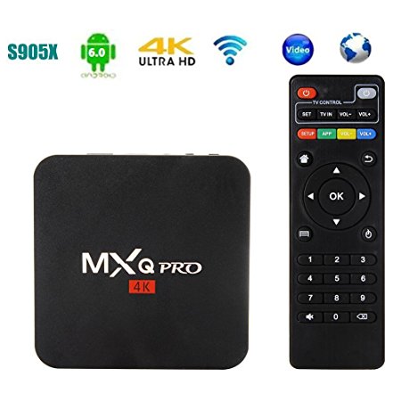 Android TV Box,MXQ PRO Amlogic S905X Quad-core 64-bit 1G 8G UHD 4K 60fps H.264 Media Center Smart OTT TV BOX