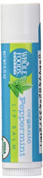 Whole Foods Market Organic Peppermint Lip Balm, 0.15 oz