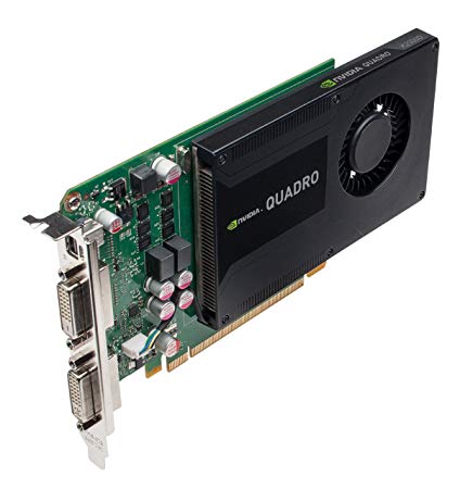 NVIDIA Quadro K2000D 2GB GDDR5 Graphics card (PNY Part #: VCQK2000D-PB)