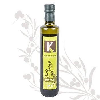 Kasandrinos Greek Organic Extra Virgin Olive Oil - 500 ML Bottle