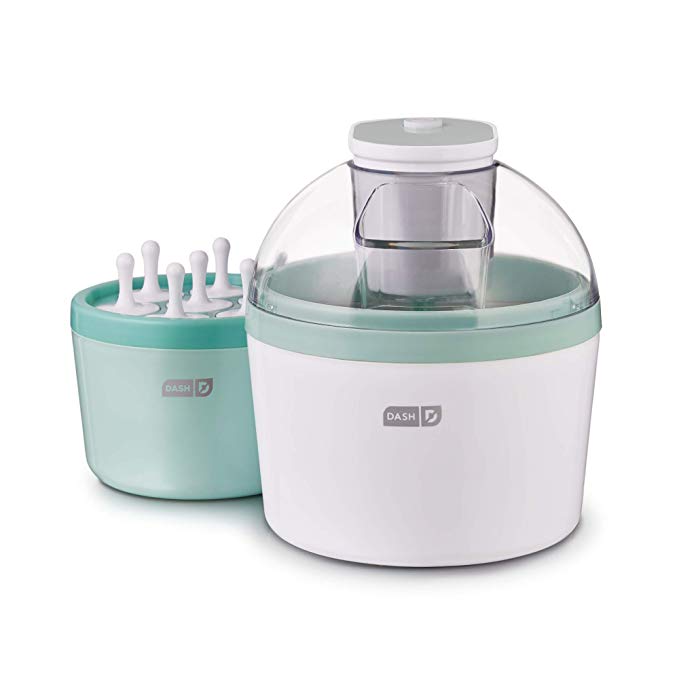 DASH DIC700AQ Everyday Popsicle Ice Cream Maker, 1 quart, Aqua