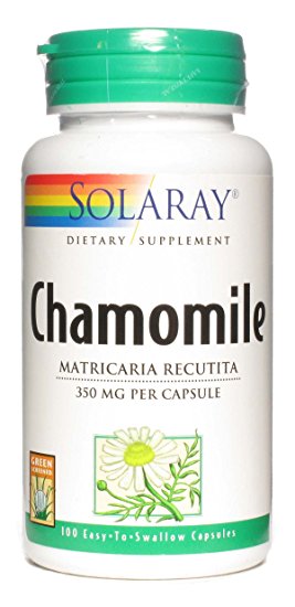 Solaray Chamomile 350 mg, 100 capsules