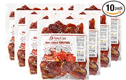Gurme212 Delimatoes (10-pack) 8 oz Sun Dried Tomatoes