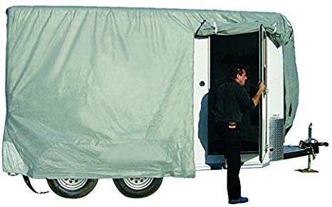 ADCO 46004 SFS Aqua-Shed Bumper-Pull Horse Trailer Cover - 14'1" to 16'