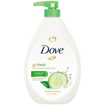 Dove go fresh Body Wash, Cucumber and Green Tea Pump 34 oz