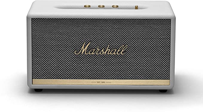 Marshall 1002487 Stanmore II Bluetooth Home Speaker, (White)