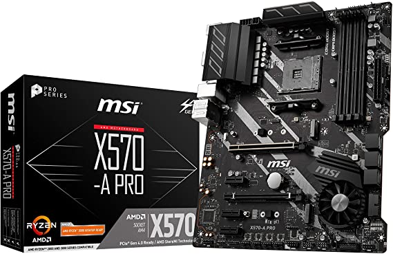 MSI X570-A PRO ATX Motherboard [AMD X570 Chipset] MB4783