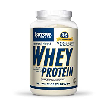 Jarrow Formulas, 100% Natural Whey Protein, Powder, French Vanilla Flavor, 32 oz (908 g)