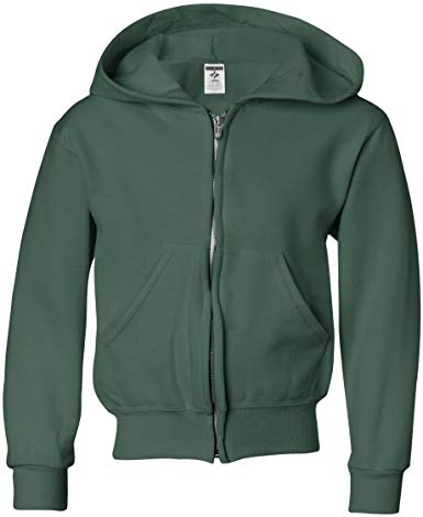 Jerzees Youth Full Zip Hooded Sweatshirt