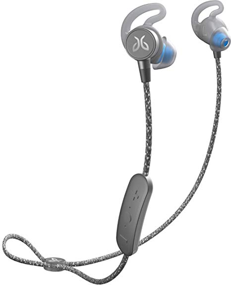 Logitech Sweat and Waterproof Jaybird Tarah Pro Wireless Sport Headphones (Titanium/Glacier)