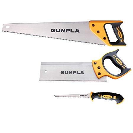 Gunpla Pro Hand Saw Perfect For Sawing,Trimming, Gardening, Pruning & Cutting Wood, Drywall, Plastic Pipes & More