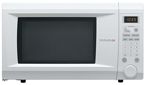 Daewoo KOR1NOA Family Size Touch Control Solo Microwave Oven, 31 Litre, 1000 Watt - White
