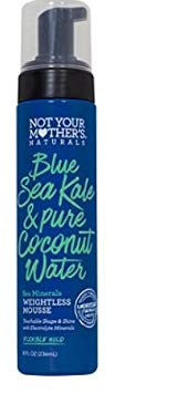 Not Your Mother's Blue Sea Kale & Pure Coconut Water Sea Minerals Weightless Mousse 8oz, pack of 1