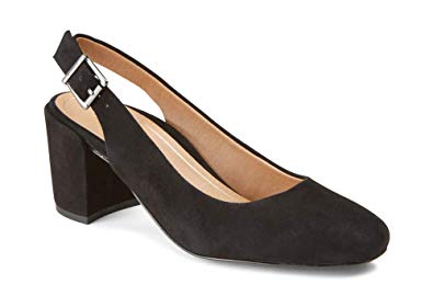 Vionic Women's Plaza Nareen Slingback Heel - Ladies Block Heels with Concealed Orthotic Arch Support