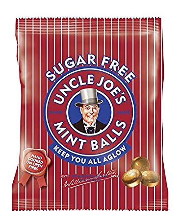 Uncle Joe's Mint Balls SUGAR FREE Bags (60g x 5)