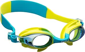 Cressi Colorful Kids Swim Goggles for Boys and Girls 4-8 Years Old - Dolphin 2.0, Starfish, and Seahorse: Designed in Italy