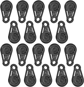 20PCS Tarpaulin Clips, Tarp Grabbers, Tarp Tie-Down Clips, Clips for Car Covers Tents Awning (Clips1)