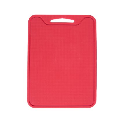 Unicook Flexible Silicone Cutting Board-Red,Non Slip, Sturdy,Food Grade,Non-toxic!