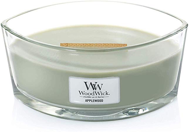 WoodWick Ellipse Scented Candle, Applewood