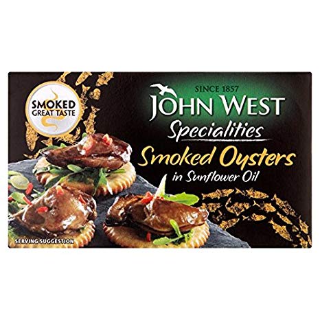 John West Smoked Oyster In Sunflower Oil, 65g