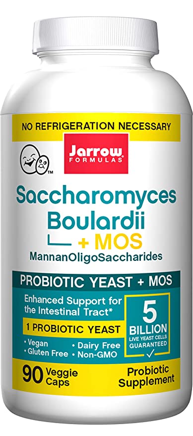 Jarrow Formulas, Saccharomyces Boulardii   MOS, 90 Veggie Caps