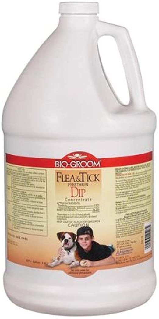 Bio-Groom Flea and Tick Pyrethrin Dip Dog/Cat Concentrate, 1-Gallon