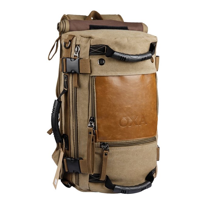 OXA Canvas Backpack Travel Bag Duffel Bag Rucksack Laptop Bag Computer Bag Hiking Bag Camping Bag Gym Bag Sports Bag Weekend Bag Daypack School Bag Briefcase Bag Messenger Bag Shoulder Bag