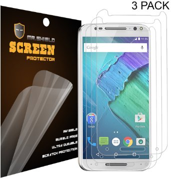 Mr Shield For Motorola Moto X Style  Moto X Pure Edition Anti Glare Matte Screen Protector 3-PACK with Lifetime Replacement Warranty