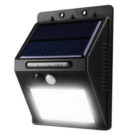 Turbot 16 LED Motion Sensor Super Bright Solar Power Security Waterproof Wall Lights For Outdoor