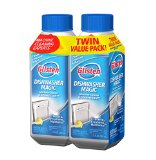 Glisten DM06T Dishwasher Magic Cleaner 2 Pack-Two 12 Ounce Bottles-EPA Registered Cleanser Eliminates 999 of E-coli and Salmonella