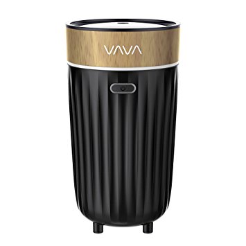 Car Diffuser, VAVA 60ml Essential Oil Diffuser, Portable USB Aroma Diffuser Ulstrasonic Humidifier, Cool Mist Mini Air Refresher Perfect for Car(Air-Through Design, Auto Shut-Off)