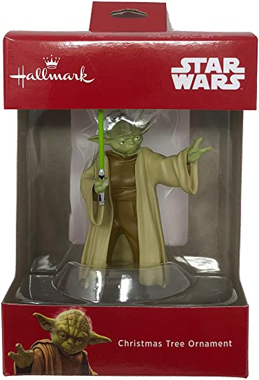 Star Wars 2018 Disney Yoda Christmas Tree Ornament