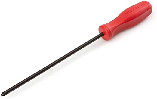 TEKTON Long #2 Phillips Hard-Handle Screwdriver (Black Oxide Blade) | DSP14002